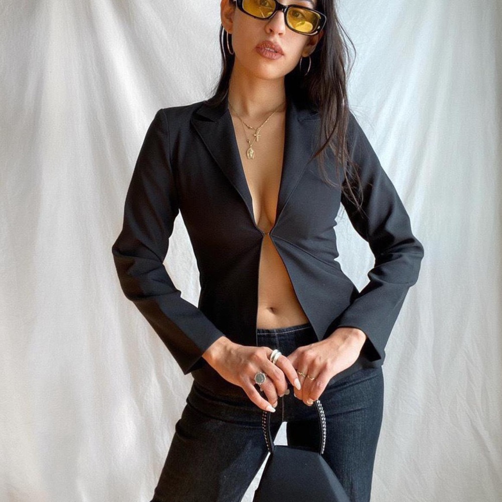 VINTAGE BLAZER TOP